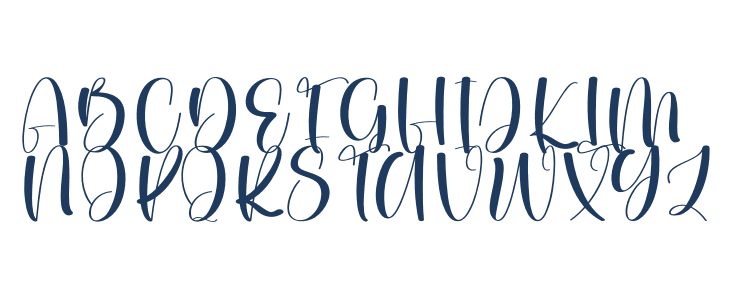 Candle Birthday Uppercase