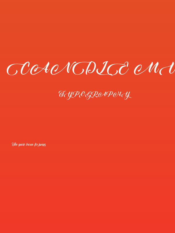 Candle Mustard Poster