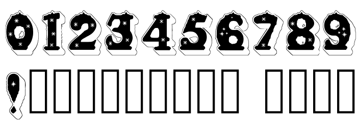 Candle3d Font OTHER CHARS