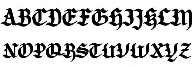Candlebright Font UPPERCASE