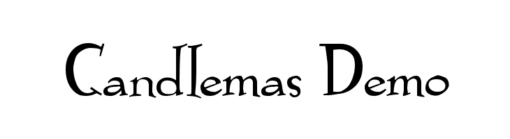 Candlemas Demo  免费字体下载
