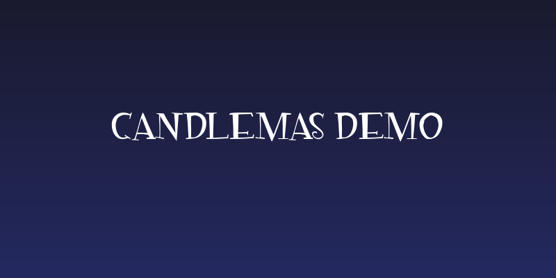 Candlemas Demo Social Header