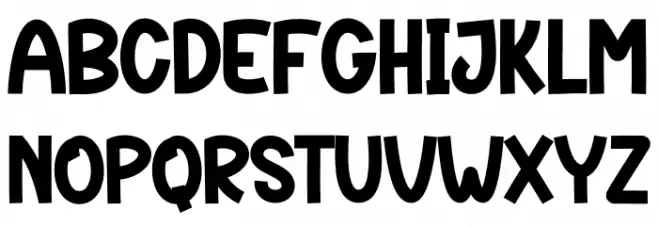 Candles Christmas Polices MAJUSCULES