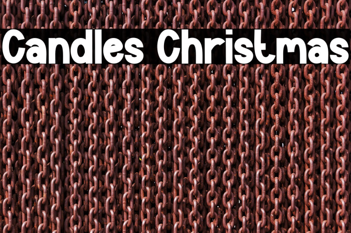 Candles Christmas Example 2