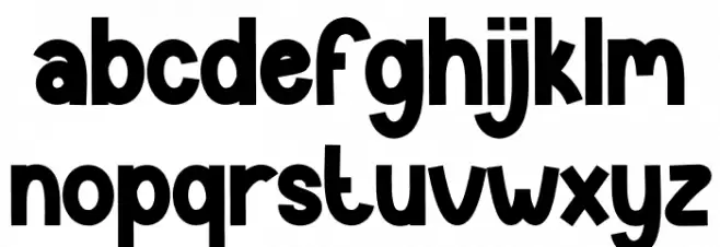 Candles Christmas Polices MINUSCULES