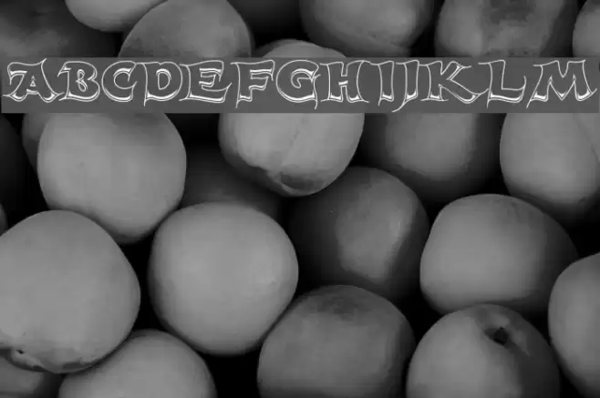 Candles Chrome フォント examples