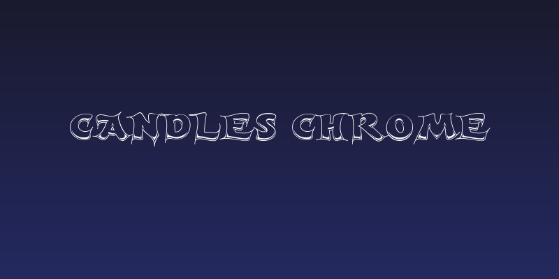 Candles Chrome Social Header