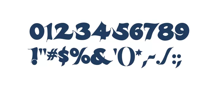 Candles Regular Font OTHER CHARS