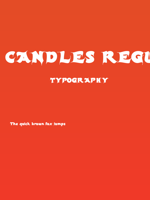 Candles Regular Poster