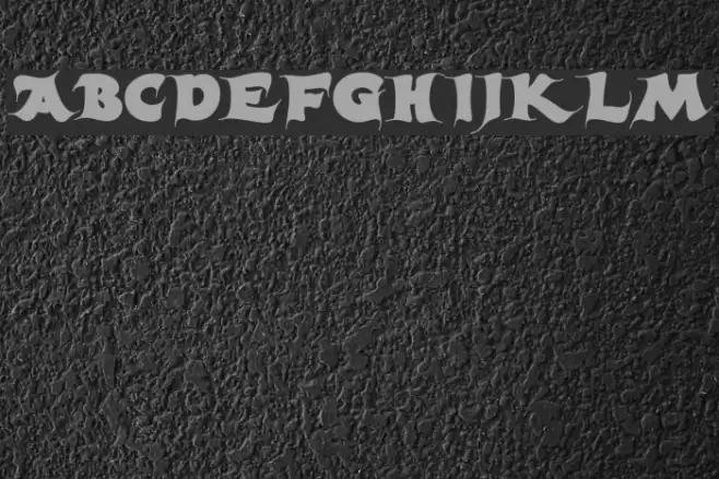 Candles Font examples