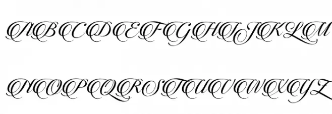 CandlescriptDemoVersion Schriftart Groß