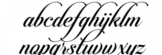 CandlescriptDemoVersion फ़ॉन्ट लोअरकेस