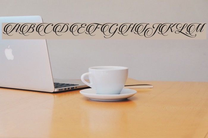 CandlescriptDemoVersion Font examples