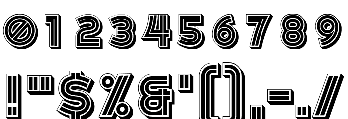 Candlestick Regular Font OTHER CHARS