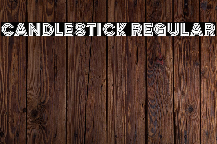 Candlestick Regular Example 2