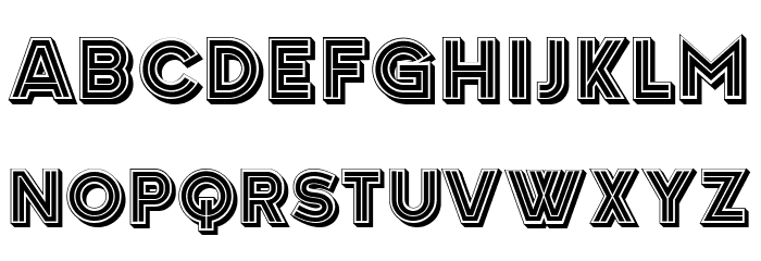 Candlestick Regular Font LOWERCASE
