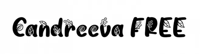 Candreeva FREE  تنزيل الخطوط