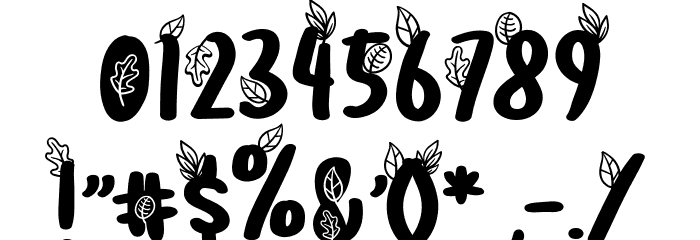 Candreeva FREE Font OTHER CHARS