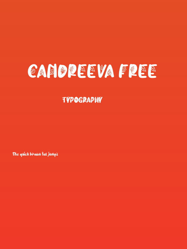 Candreeva FREE Poster