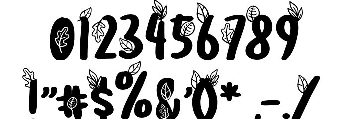 CandreevaFREE Font OTHER CHARS