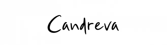 Candreva  Frei Schriftart Herunterladen