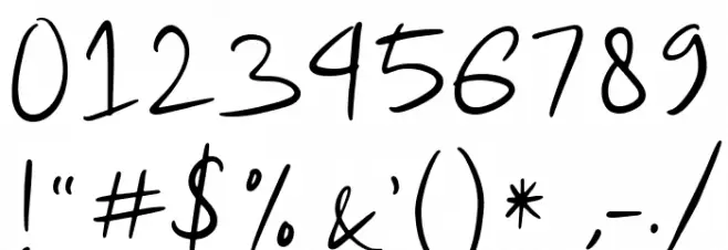 Candreva Font OTHER CHARS