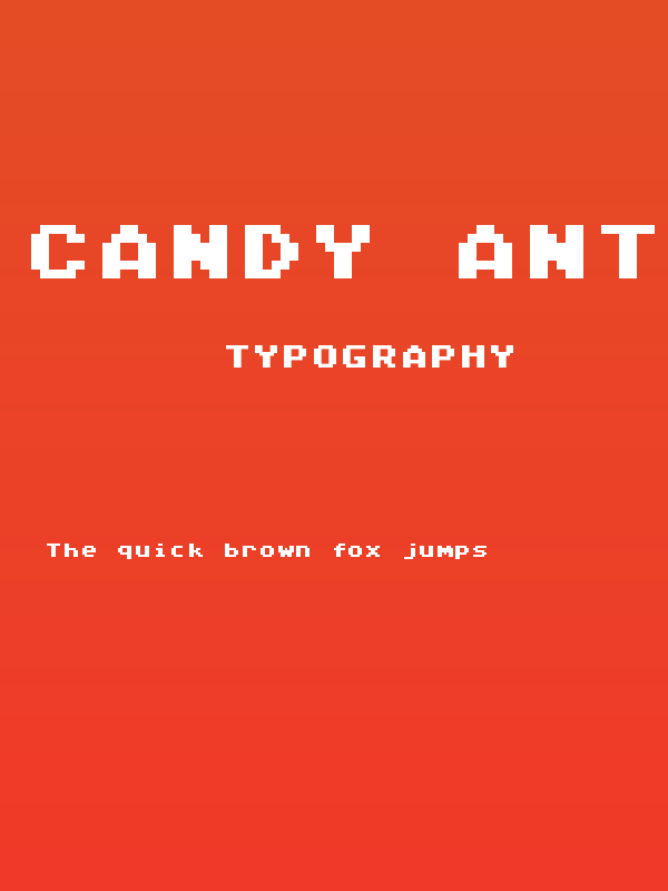 Candy Antics Poster
