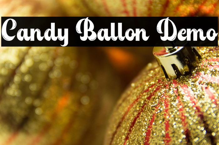 Candy Ballon Demo Example 3