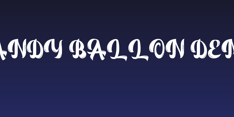 Candy Ballon Demo Social Header