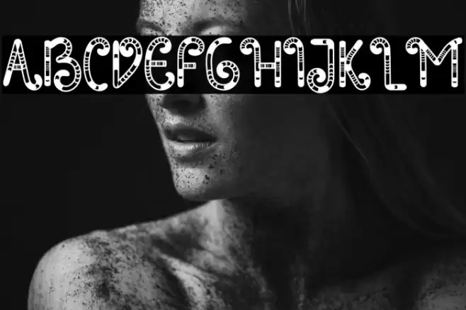 Candy Birthday Font examples