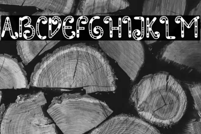 Candy Birthday Font examples