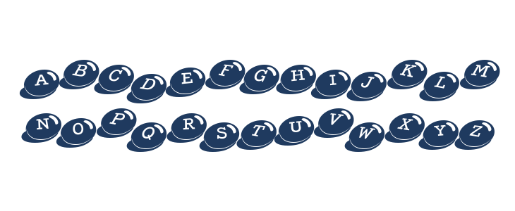 Candy Bits BT Uppercase