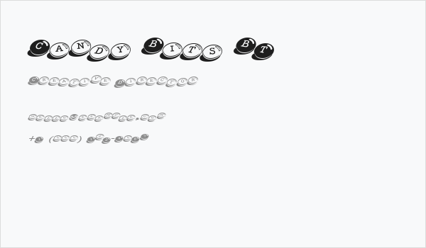 Candy Bits BT Business Card