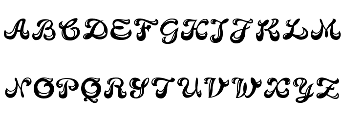 Candy Bold フォント その他の文字