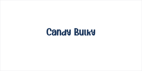 Candy Bulky Logo