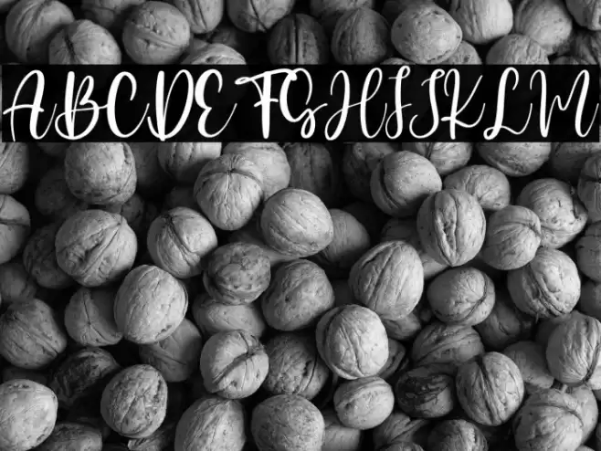 Candy Butterfly Font examples