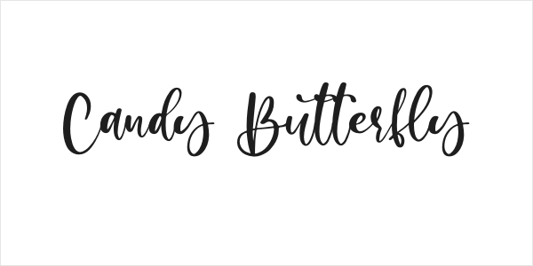 Candy Butterfly Logo