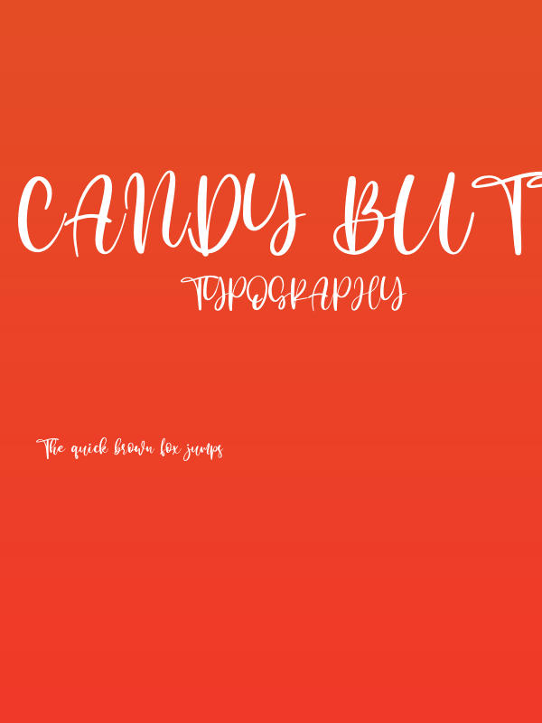 Candy Butterfly Poster