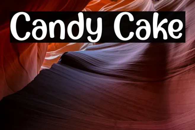 Candy Cake Example 1