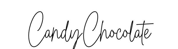 Candy Chocolate  font caratteri gratis