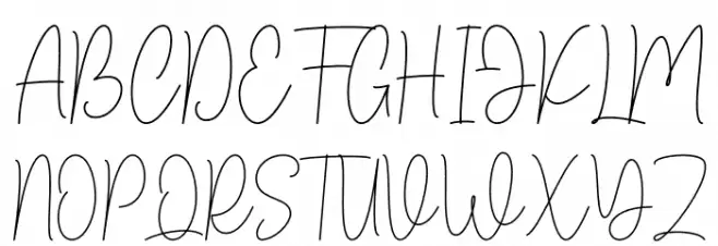 Candy Chocolate Schriftart Groß