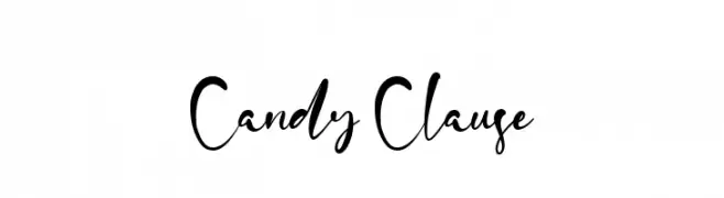 Candy Clause  Free Fonts Download