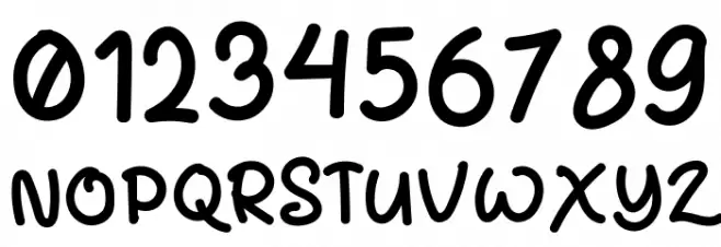 Candy Cookies Demo Font OTHER CHARS