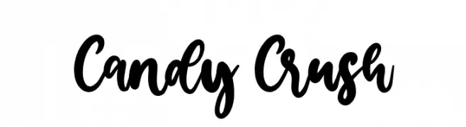 Candy Crush  تنزيل الخطوط