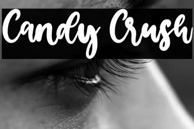 Candy Crush Font examples