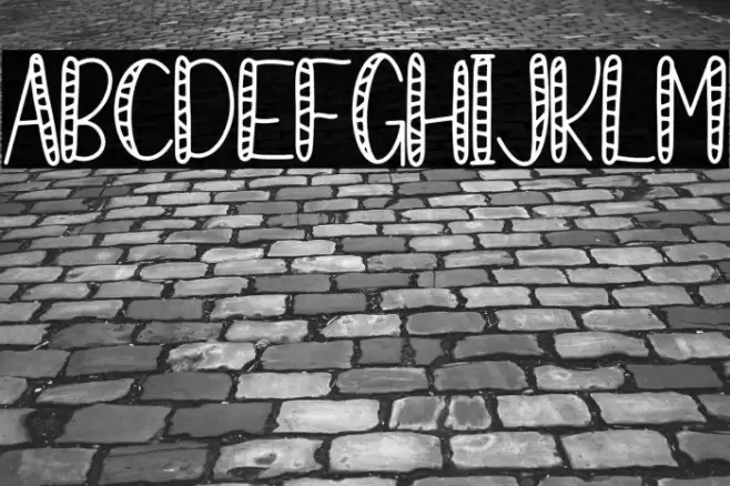 Candy Dino Font examples