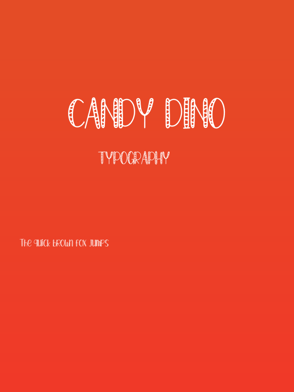Candy Dino Poster