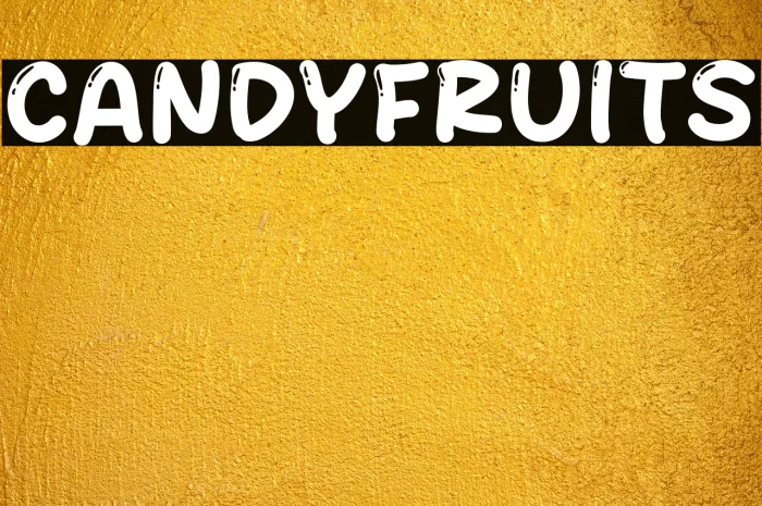 Candy Fruits Example 1