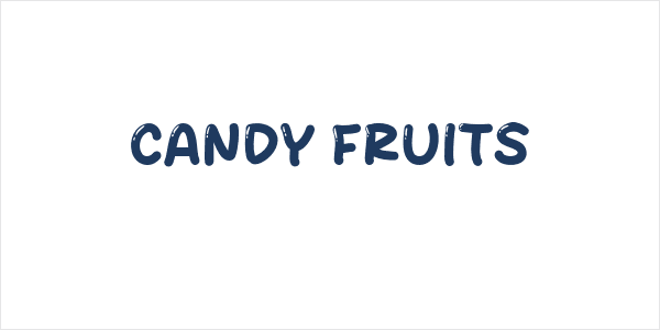 Candy Fruits Logo