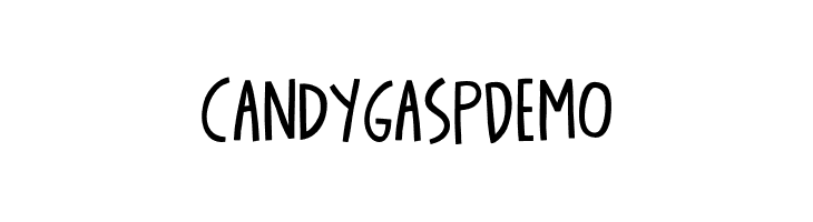 Candy Gasp DEMO  Frei Schriftart Herunterladen
